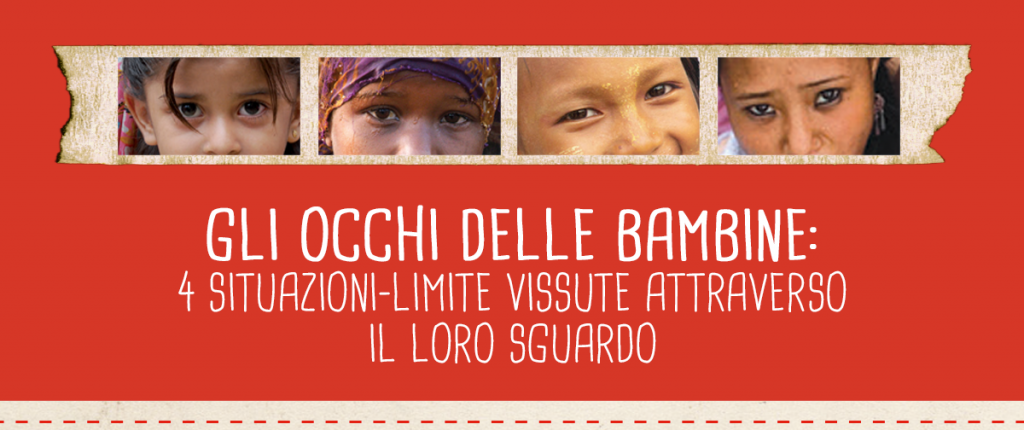 QUEGLI OCCHI CHE GUARDIAMO DAI NOSTRI DIVANI –  I Diritti negati, la vita attraverso lo sguardo delle bambine raccontate in un’infografica di ActionAid