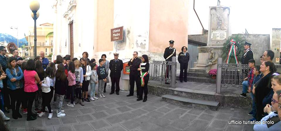 4 NOVEMBRE – Anche a Brolo si ricordano i Caduti della Grande Guerra