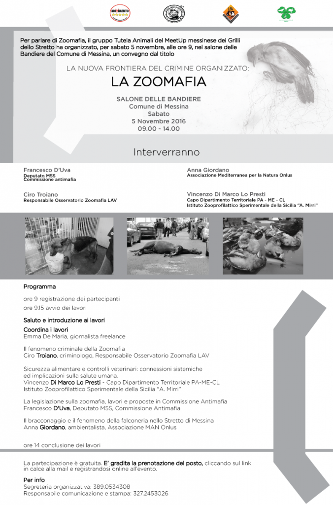 MESSINA – Convegno sulla Zoomafia