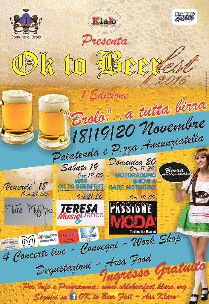 WEEK END A BROLO – L’Ok to Beer Fest al palatenda, tra birre artigianali e musica con la novità del toro meccanico