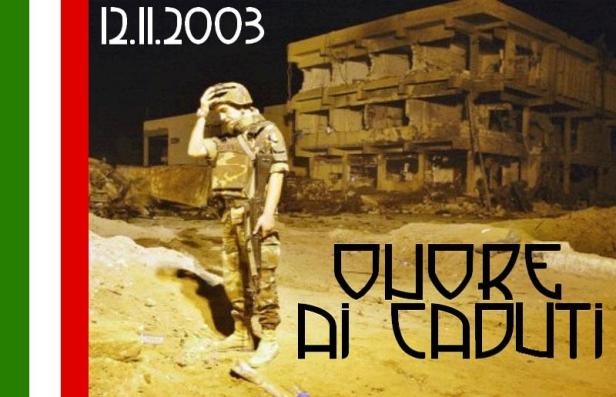 13 ANNI – Ieri, passato quasi sotto silenzio, il ricordo della strage di Nassiriya e noi ricordiamo anche quella di Kindu