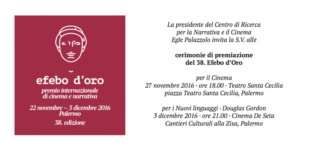 PALERMO – Efebo d’Oro: parte l’edizione numero 38