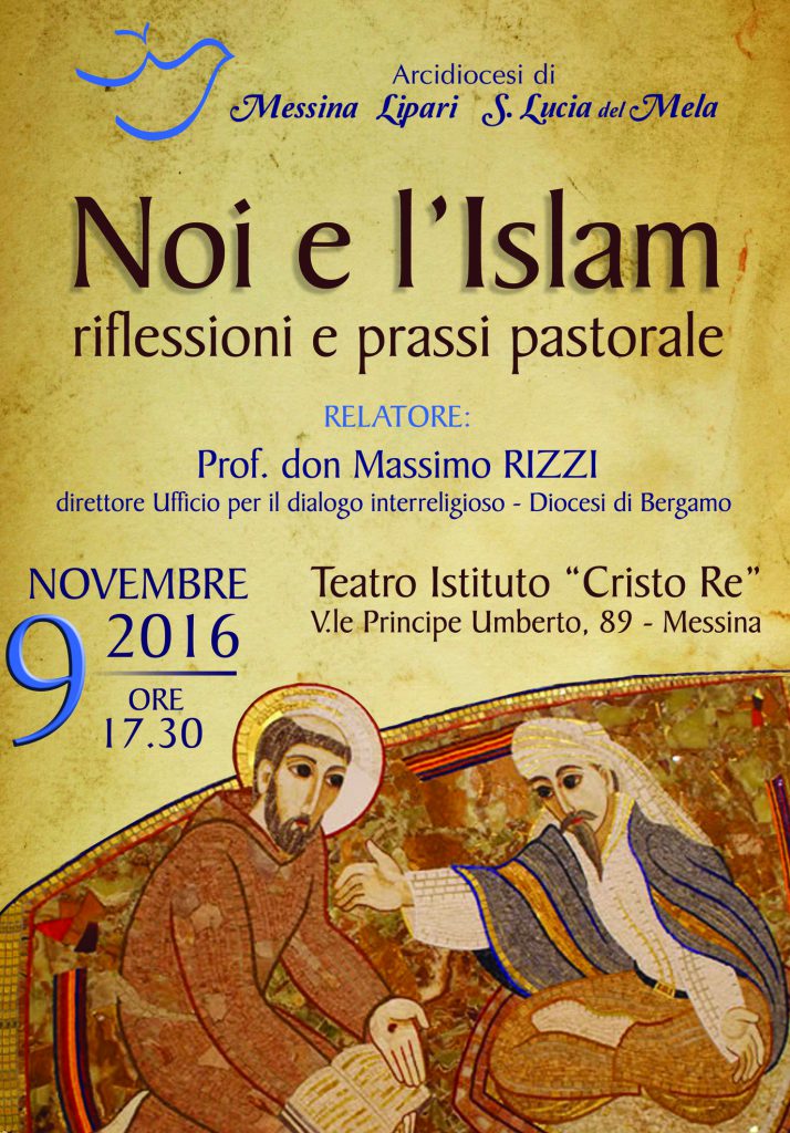 MESSINA – Noi e l’Islam, don Massimo Rizzi: riflessioni e prassi pastorale