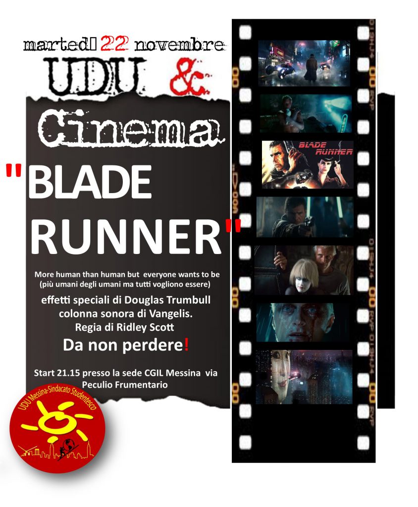 UDU&CINEFORUM – “Blade Runner”!