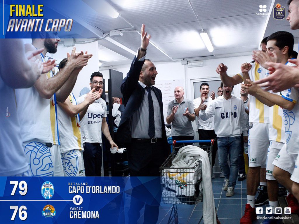 BETALAND – Cremona è battuta, terza vittoria di fila