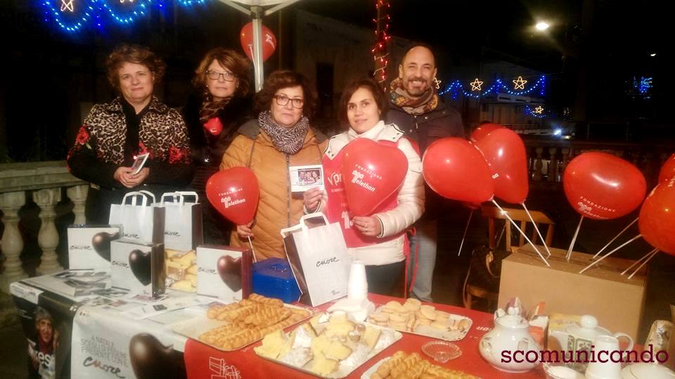 BROLO – Domani l’appuntamento con Telethon, sul sagrato della chiesa tra cuori di cioccolato e calde tisane