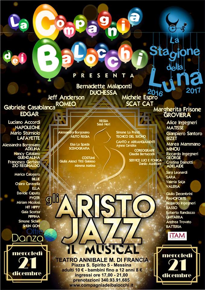 MESSINA – Gli Aristojazz al Teatro Annibale
