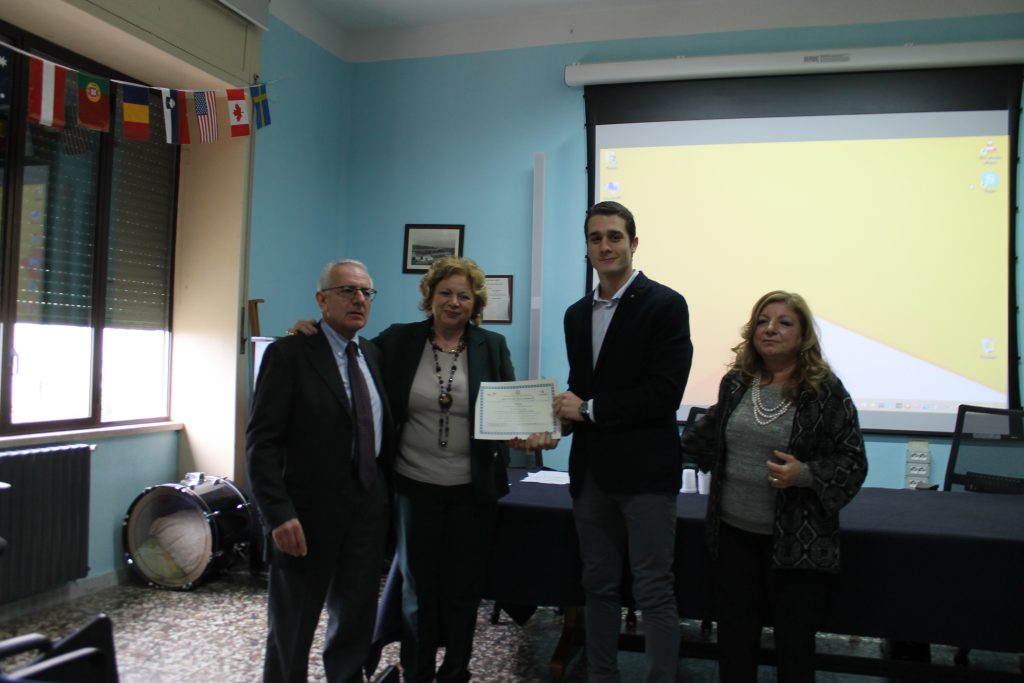 PREMIO “ANTONELLA MINNITI AJELLO” – Quest’ anno è stato assegnato a Gabriele Scaffidi Militone