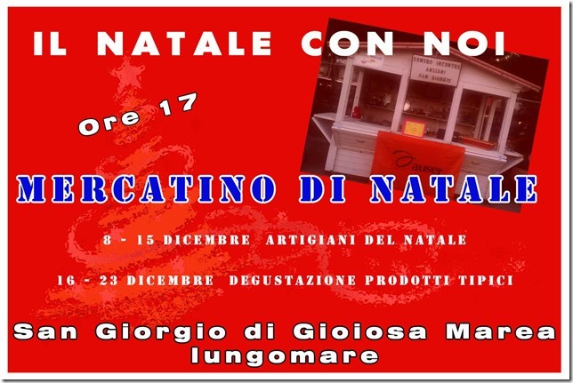 GIOIOSA MAREA – Mercatino di Natale a San Giorgio
