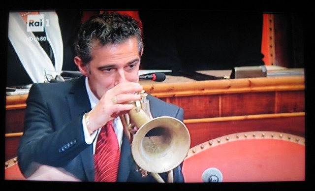 VISTO IN TV – Ventesimo Concerto di Natale al Senato con Paolo Fresu