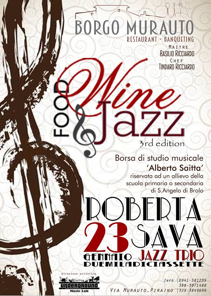 MUSICA & FOOD – A Borgo Murauto l’incantevole voce di Roberta Sava