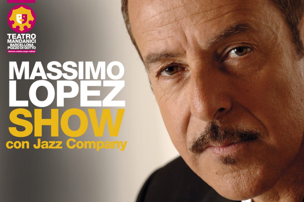 BARCELLONA P.G. – Teatro Mandanici, il nuovo anno comincia con il Massimo Lopez Show
