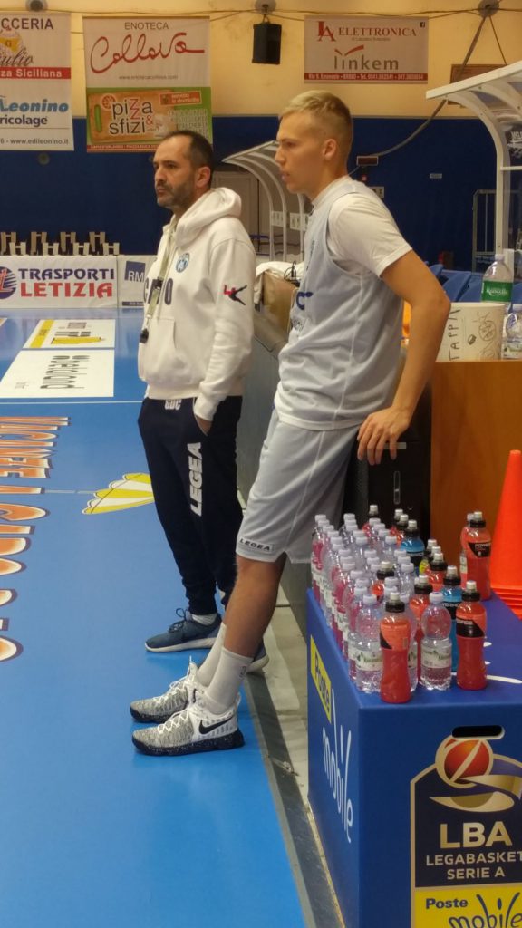 BETALAND – Berzins prosegue il recupero a Capo d’Orlando