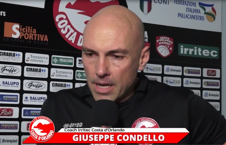 IRRITEC COSTA D’ORLANDO – Condello: Vittoria sofferta contro una signora squadra