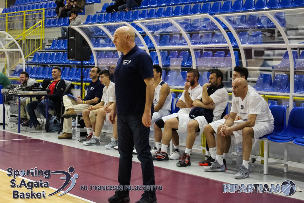 SPORTING S.AGATA BASKET – Coach Fiasconaro: «Contro CUS Unime gara importante»