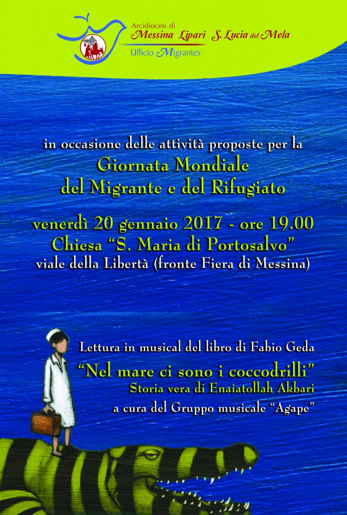 MESSINA – 103° Giornata Mondiale del Migrante e del Rifugiato