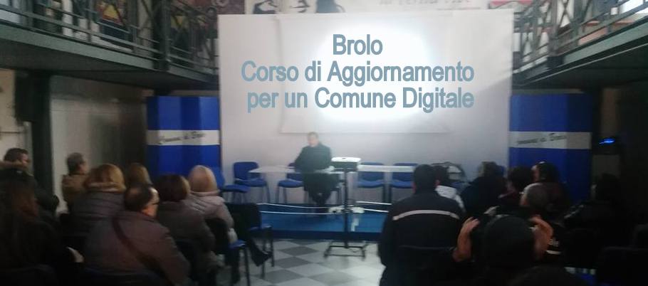 PROTOCOLLO INFORMATICO – Sulla strada delle digitalizzazione dipendenti comunali di Brolo a “scuola”