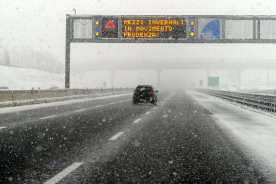 AUTOSTRADE SICILIANE – Piano d’emergenza per avverse condizioni metereologiche