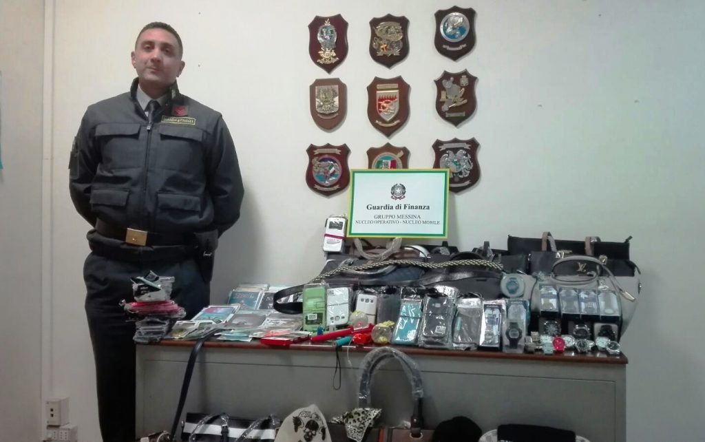 MESSINA – La Guardia di Finanza sequestra oltre 1.500 articoli contraffatti e privi dei requisiti di conformità e sicurezza