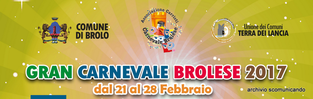 CARNEVALE BROLESE – Ecco il programma