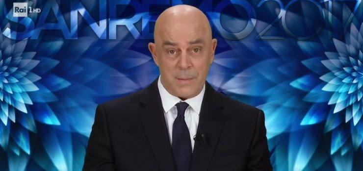 SANREMO 2017 – Ironia a distanza nella prima copertina a distanza per il comico Maurizio Crozza