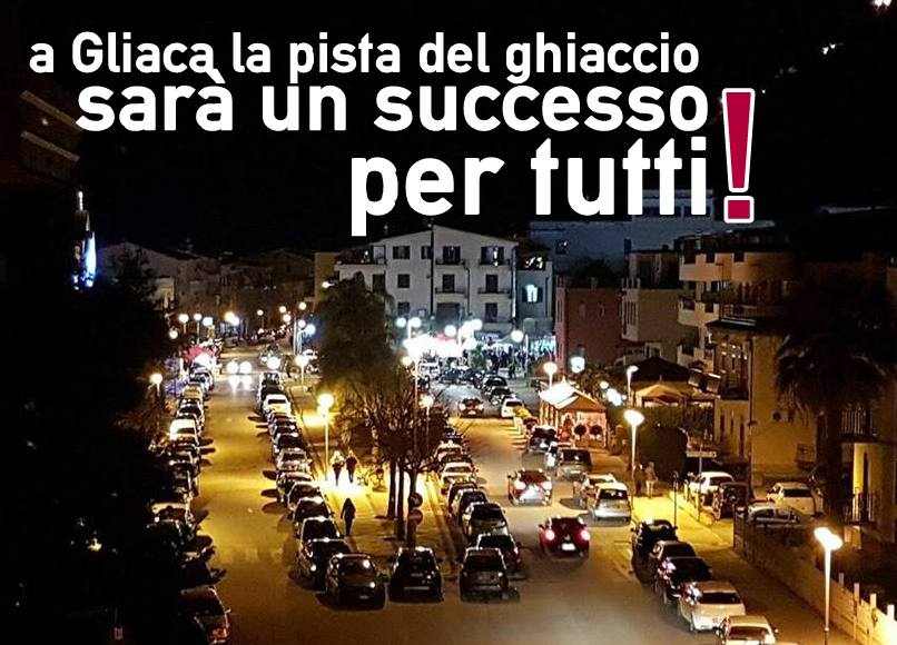 GLIACA ON ICE – Giovedì e venerdì le iniziative… mentre scatta l’Operazione”Sconta il tuo Shopping”