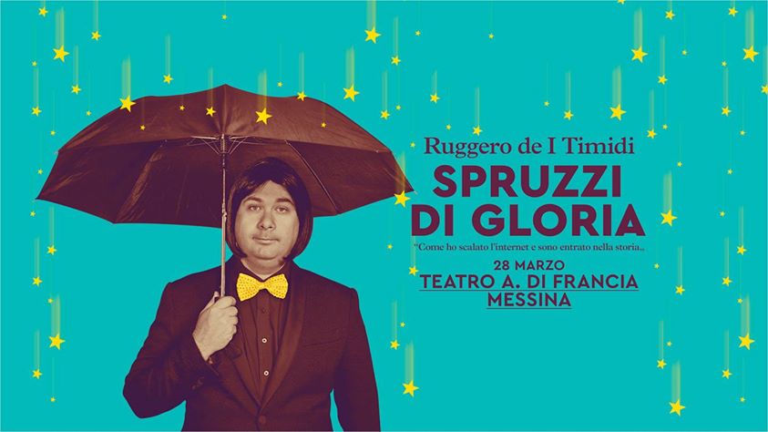 TEATRO A MESSINA – Questa sera Ruggero de I Timidi all’Annibale di Francia