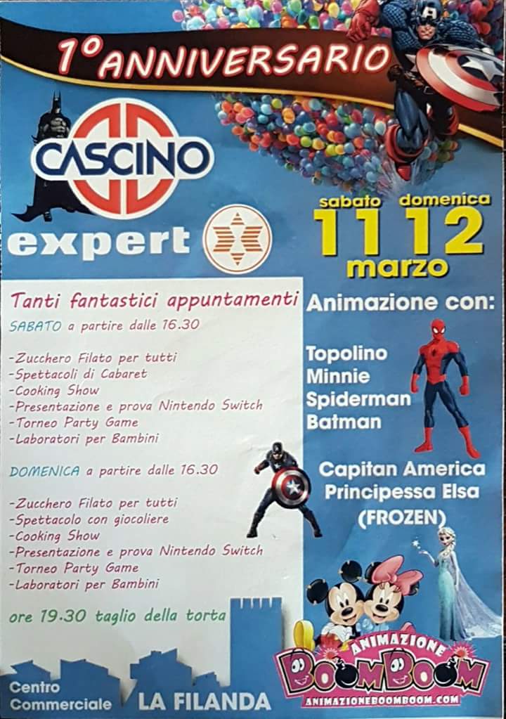 EVENTI DA NON PERDERE – Sabato 11 e Domenica ­12 Marzo la Festa dell’Expert a Brolo