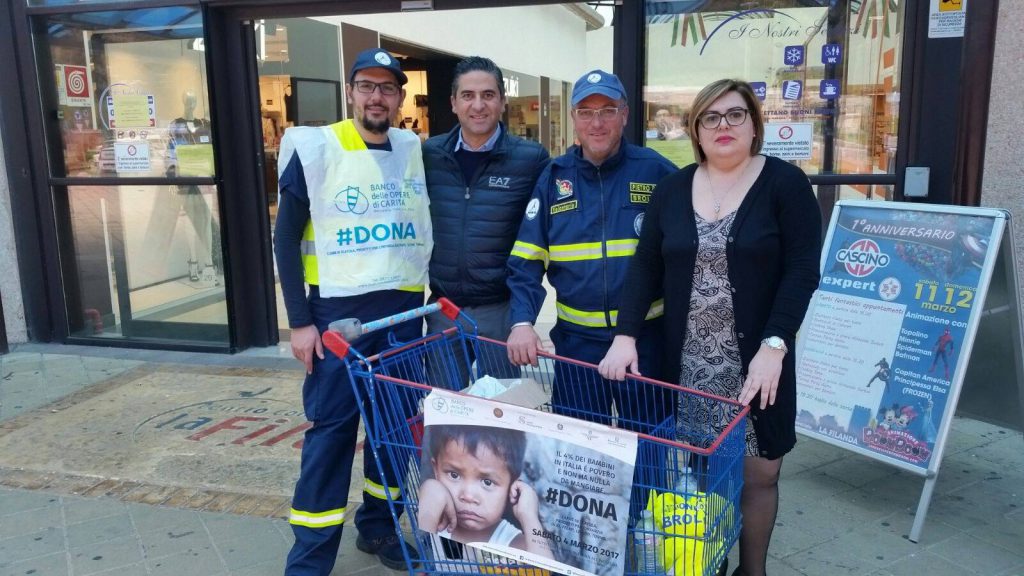 BROLO – Raccolta alimentare, Protezione Civile: Grazie Brolo