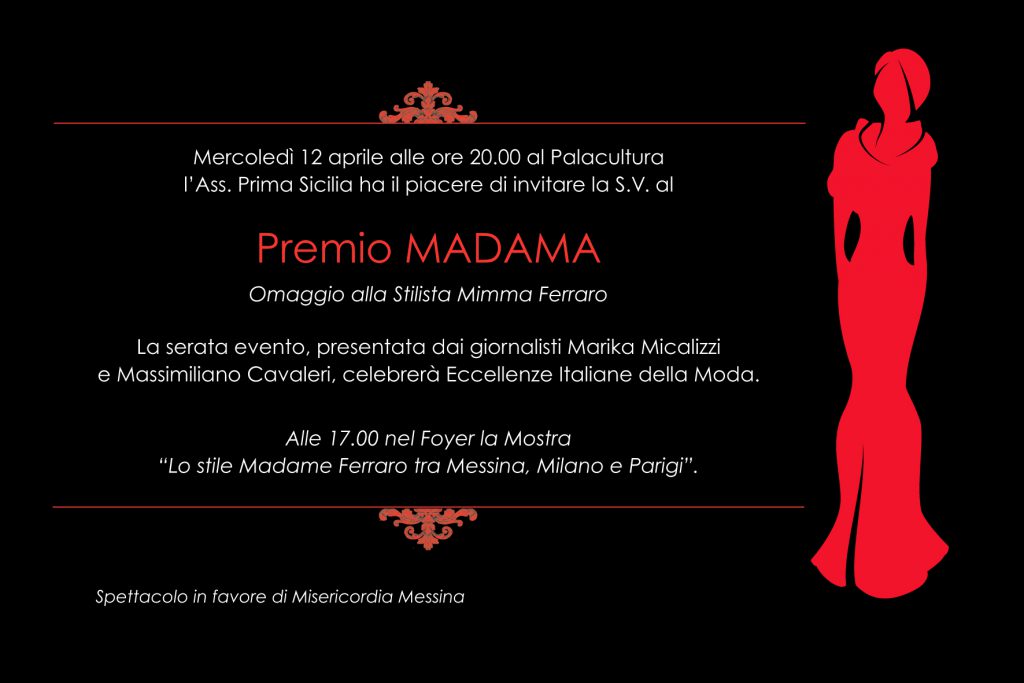 LA MADAMA FERRARO – Una storia di moda e d’amore per la città di Messina