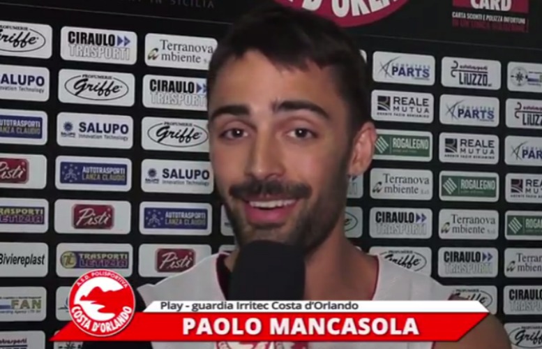 IRRITEC COSTA D’ORLANDO – Una buona squadra, un bravo allenatore, una società a tutto tondo, la Costa per Paolo Mancasola