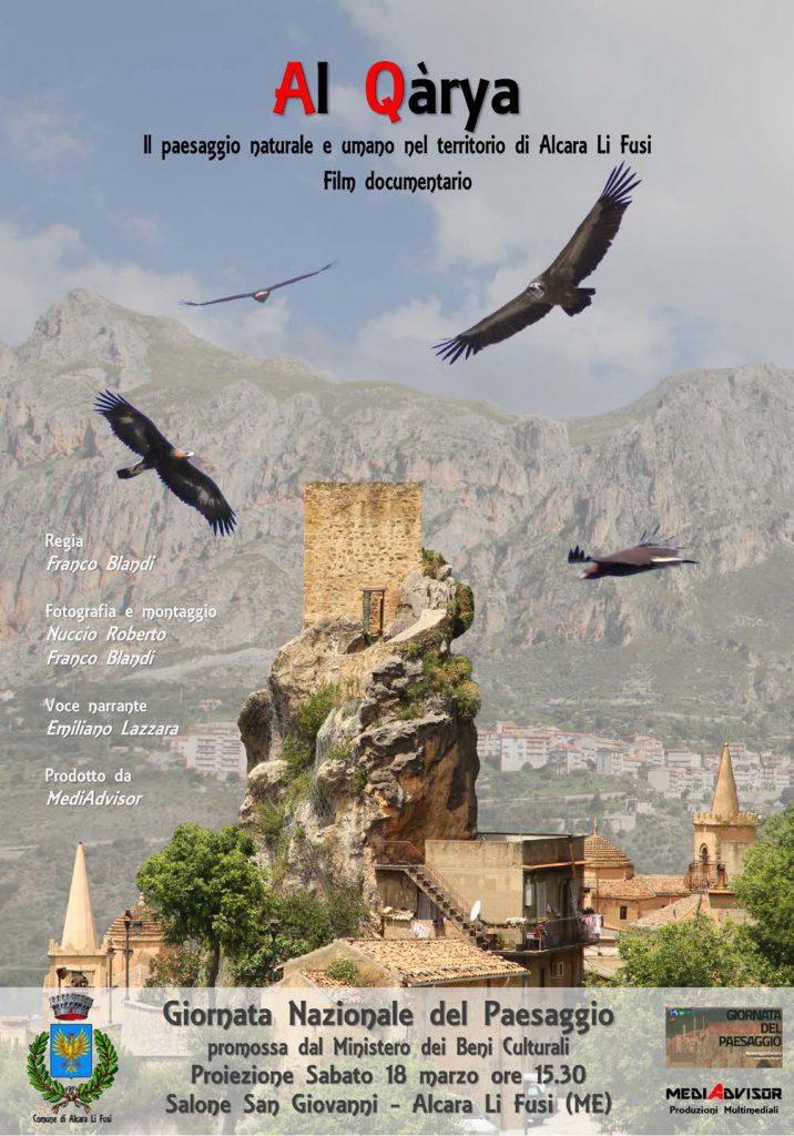 ALCARA LI FUSI – “Al Qàrya, il paesaggio naturale e umano nel territorio di Alcara Li Fusi” regia di Franco Blandi
