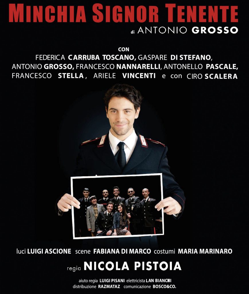 TEATRO – Una commedia da non perdere: “Minchia Signor Tenente”