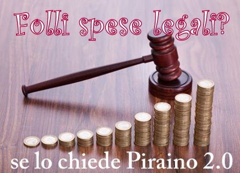 PIRAINO – Il costo dei contenziosi legali…