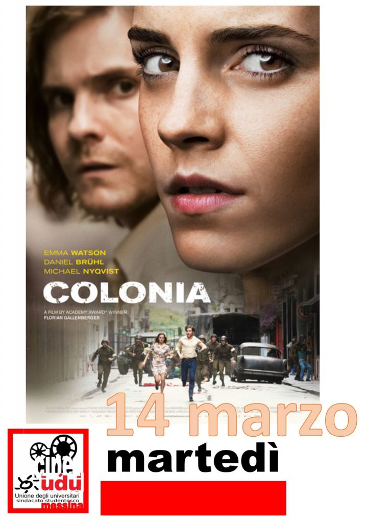 UDU&CINEFORUM – Oggi la proposta è quella sui frames a tema Cile con “Colonia”!