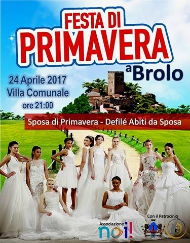 FESTA DI PRIMAVERA – A Brolo oggi sfilano le Spose