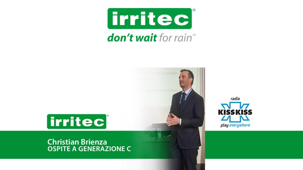 IRRITEC  – “Giovani al primo lavoro”: Irritec ai microfoni di Radio Kiss Kiss