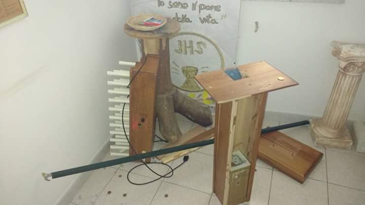 GLIACA DI PIRAINO – Vandali sacrileghi