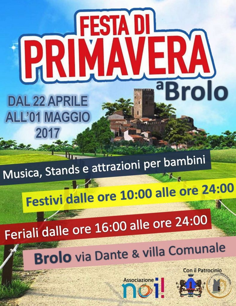 BROLO – Sarà Festa di Primavera