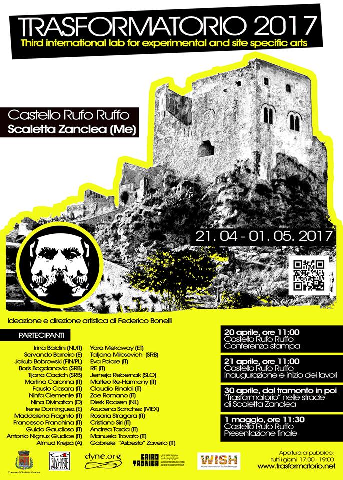 SIDDHARTE – Al Castello Rufo Ruffo di Scaletta Zanclea ‘Trasformatorio’