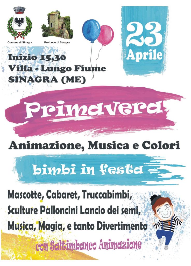 SINAGRA – Festa di Primavera  “Bimbi in festa”