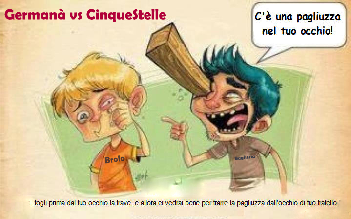 GERMANA’ & CINQUESTELLE – La Pagliuzza e la Trave