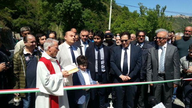 MONFORTE SAN GIORGIO – Inaugurato il ponte in contrada Cancellieri