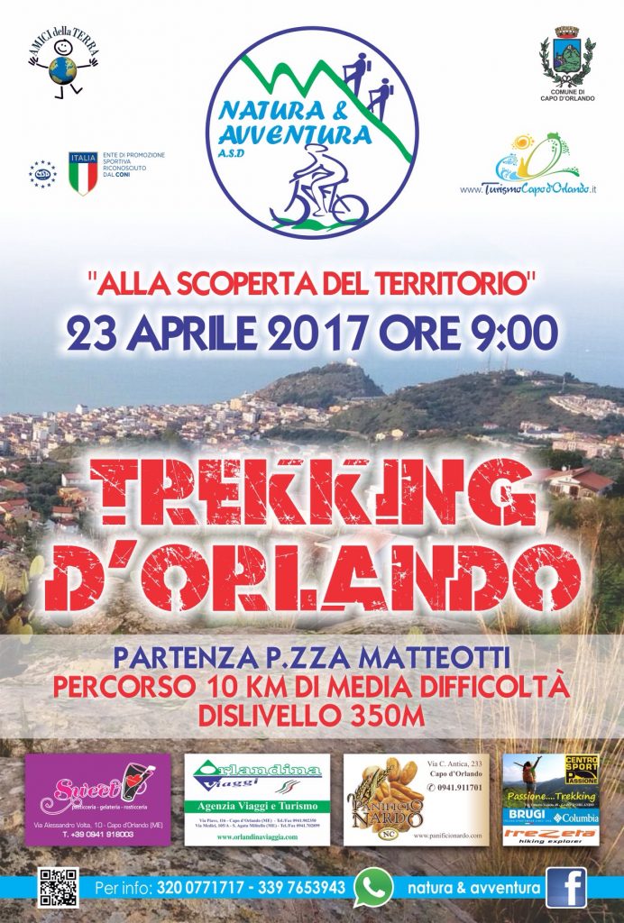 CAPO D’ORLANDO – Fine settimana tra Earth Day, Targa Florio e trekking