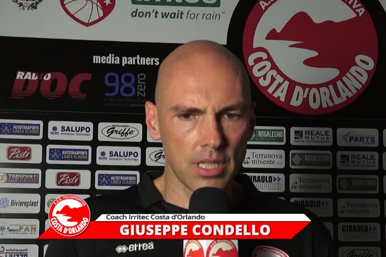 IRRITEC COSTA D’ORLANDO – Giuseppe Condello: “Peccato perché potevamo farcela”