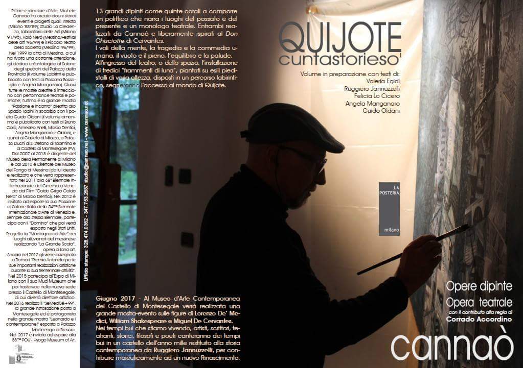 MICHELE CANNAO’ – Ebbene, sì. Don Chisciotte è qui!