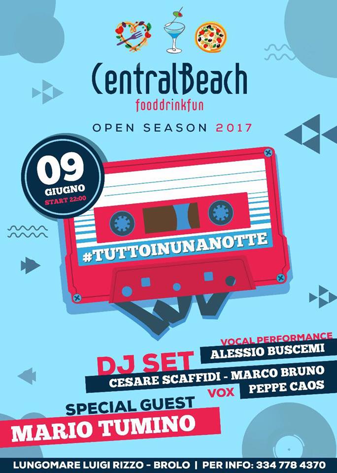 STAGIONI CHE SI AVVIANO – Quella del Central Beach di Brolo