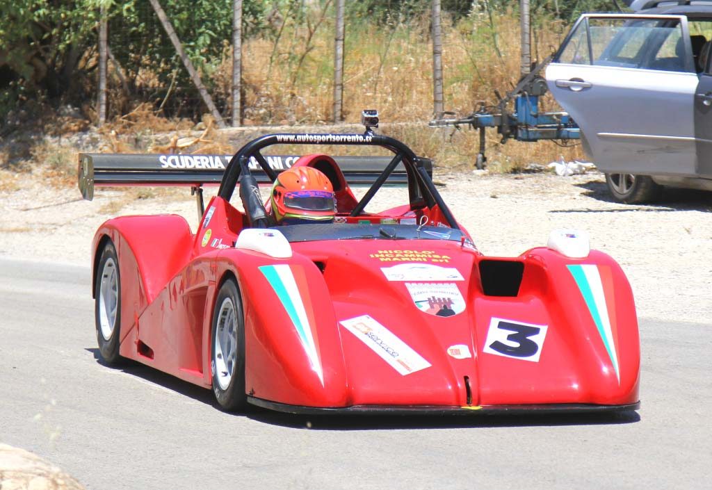 SLALOM – Allo sprint Nicolò Incammisa si aggiudca 3° Autoslalom Città di Sant’Angelo Muxaro