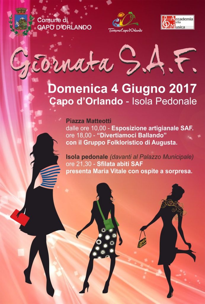 CAPO D’ORLANDO – Lavori artigianali e moda nella “Giornata SAF”