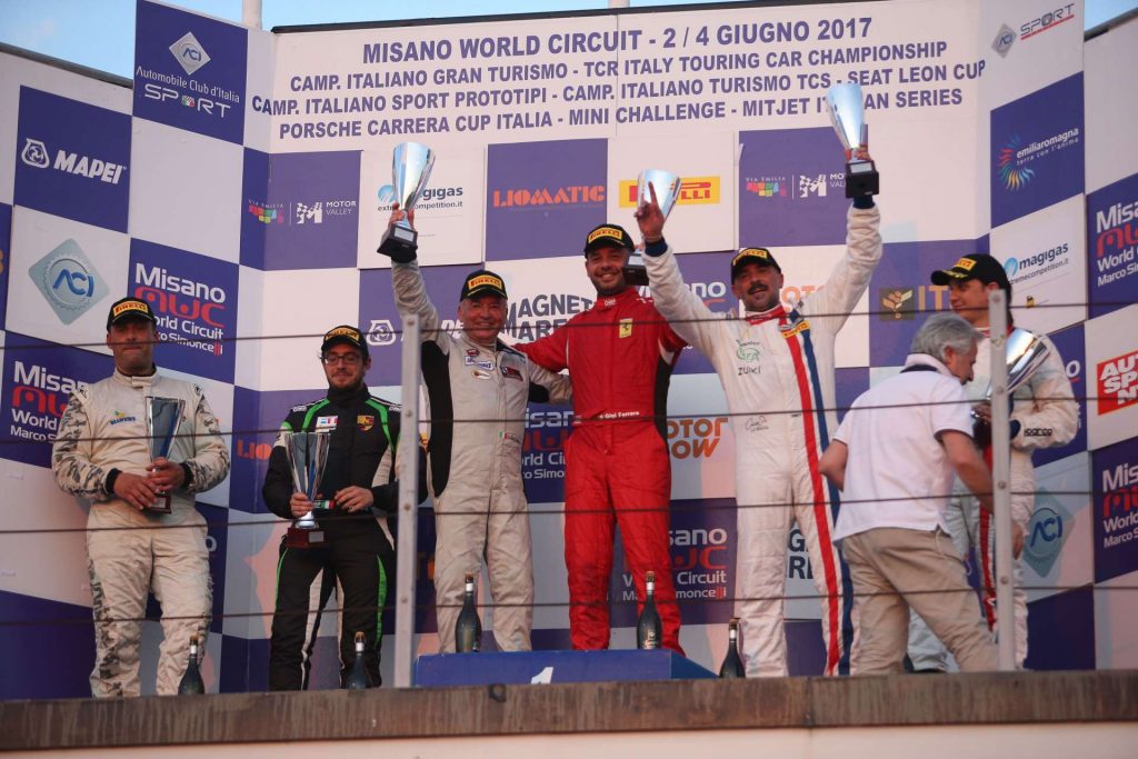 AUTOMOBILISMO – La Mazza e Nicolosi nuovamente sul podio a Misano